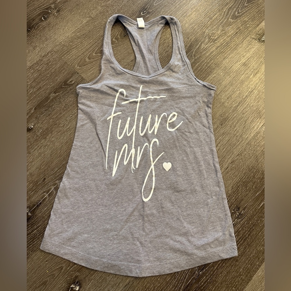 Future Mrs Bridal tank top
